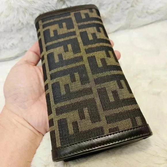 FNDI  Zucca Bifold Long Wallet - Picture 7 of 16